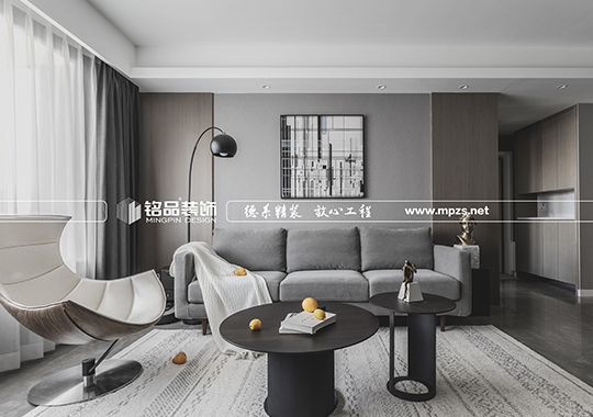【湖州装饰设计】125方现代风格户型装修案例