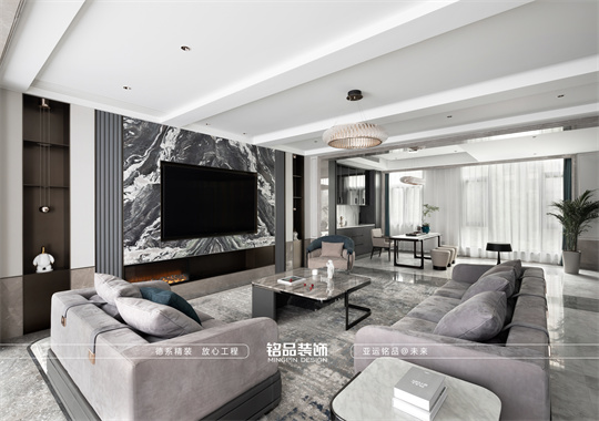 【湖州别墅设计】|700㎡大别墅现代轻奢风格案例鉴赏